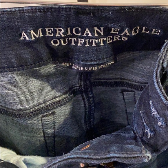 American Eagle Super Stretch Artist Crop Jeans - Picture 4 of 6